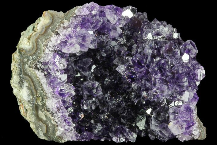 Purple Amethyst Cluster - Uruguay #66826